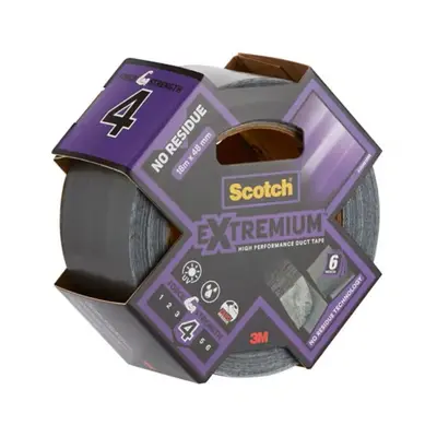 Корица на „Самозалепваща Duct лента Scotch® Extremium™, без остатъци, 48 мм x 18.2 м, сребриста"