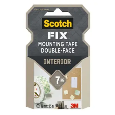 Корица на „Монтажна лента Scotch-FIX Interior 4496G-1915-P, 19 мм x 5 м, издържливост 7 кг, 1 кг/220 мм"
