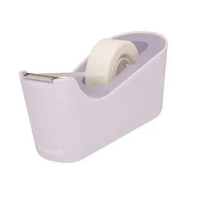 Корица на „Настолен тиксодържач Scotch C18L Lavender, за 19 мм х 33 м, 73х162х64 мм, лилав"