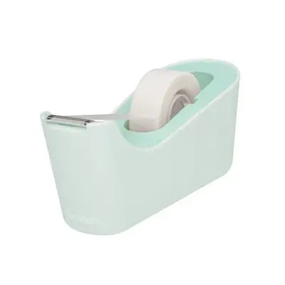 Корица на „Настолен тиксодържач Scotch C18M Green mint, за 19 мм х 33 м, 73х162х64 мм, зелен"