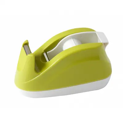 Корица на „Настолен тиксодържач Deli Vivid E808, 123x57x65 мм, за ленти до 19 мм х 33 м, зелен"