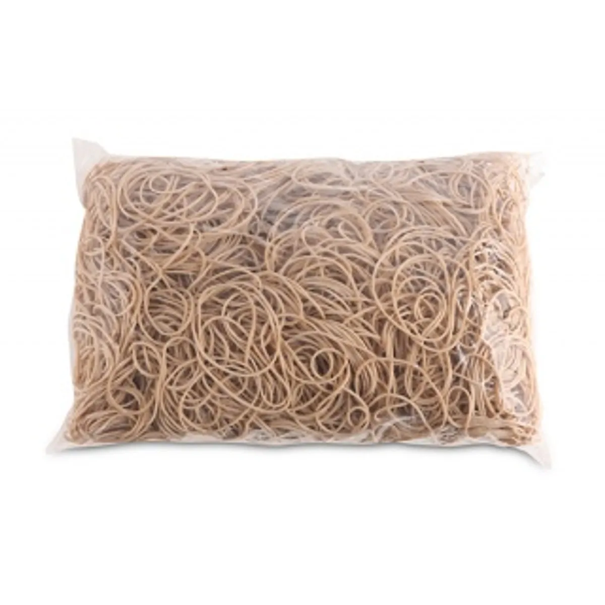 Ластици OFFICE PRODUCTS, каучукови, ф50 мм, 1.5х1.5 мм, натурален цвят, опаковка 200 г