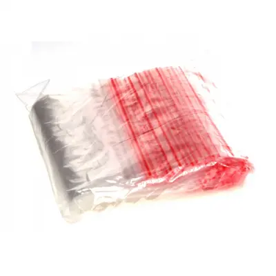 Корица на „Плик с цип Extrapack, LDPE, 35 mic, кристален, 110х140 мм, опаковка 100 бр."