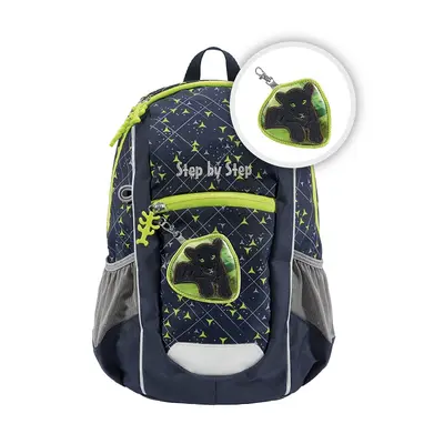 Корица на „Раница за детска градина Step by Step KIGA MAXI Little Wild Cat Chiko, 2 отделения"
