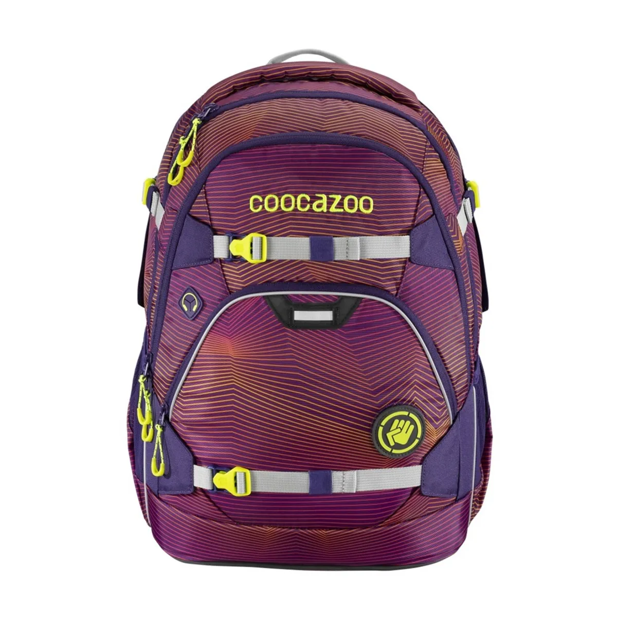 Ученическа раница COOCAZOO Sonic Purple, 3 отделения
