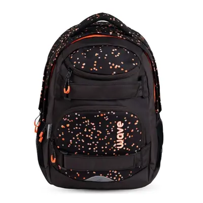 Корица на „Ученическа раница Belmil WAVE Dots Blooms, 4 отделения"
