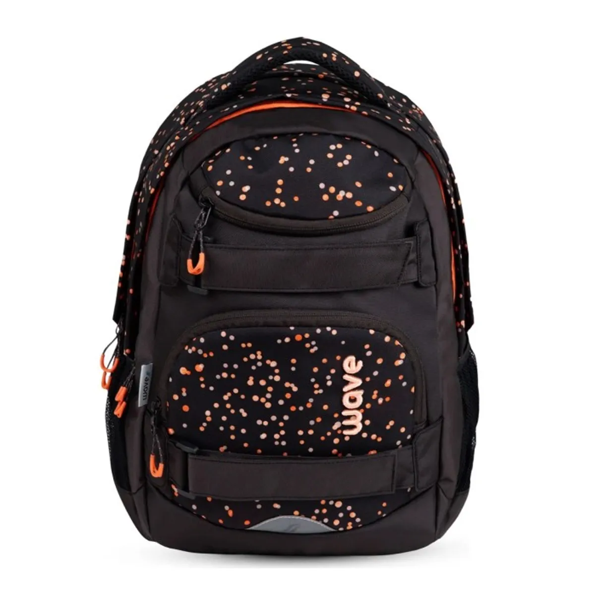 Ученическа раница Belmil WAVE Dots Blooms, 4 отделения