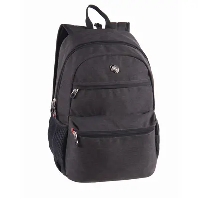Корица на „Ученическа раница PULSE Steph Black Dark Gray, 3 отделения"
