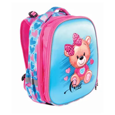 Корица на „Ученическа раница PULSE Anatomic Cube Teddy, 2 отделения"