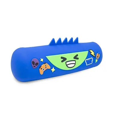 Корица на „Силиконов несесер MITAMA MITAMINI Blue Game, с цип, 22х6.5 см, син"