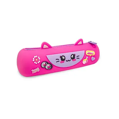 Корица на „Силиконов несесер MITAMA MITAMINI Pink Sushi, с цип, 22х6.5 см, розов"