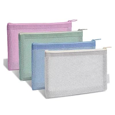 Корица на „Несесер с едно отделение Deli Fabric, 67058F, розов"