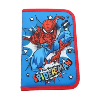 Корица на „Несесер с пълнеж FILA Spiderman, 24 бр. средства Giotto и Lyra, 1 цип, 20.5х2х14 см"