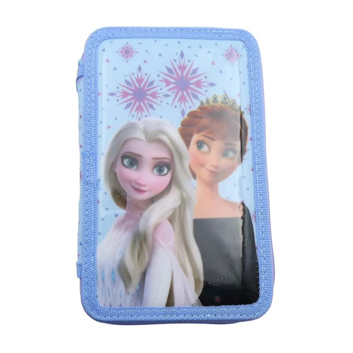 Несесер с пълнеж FILA Frozen, 20 бр. средства Giotto и Lyra, 2 ципа, 20х4.5х12 см