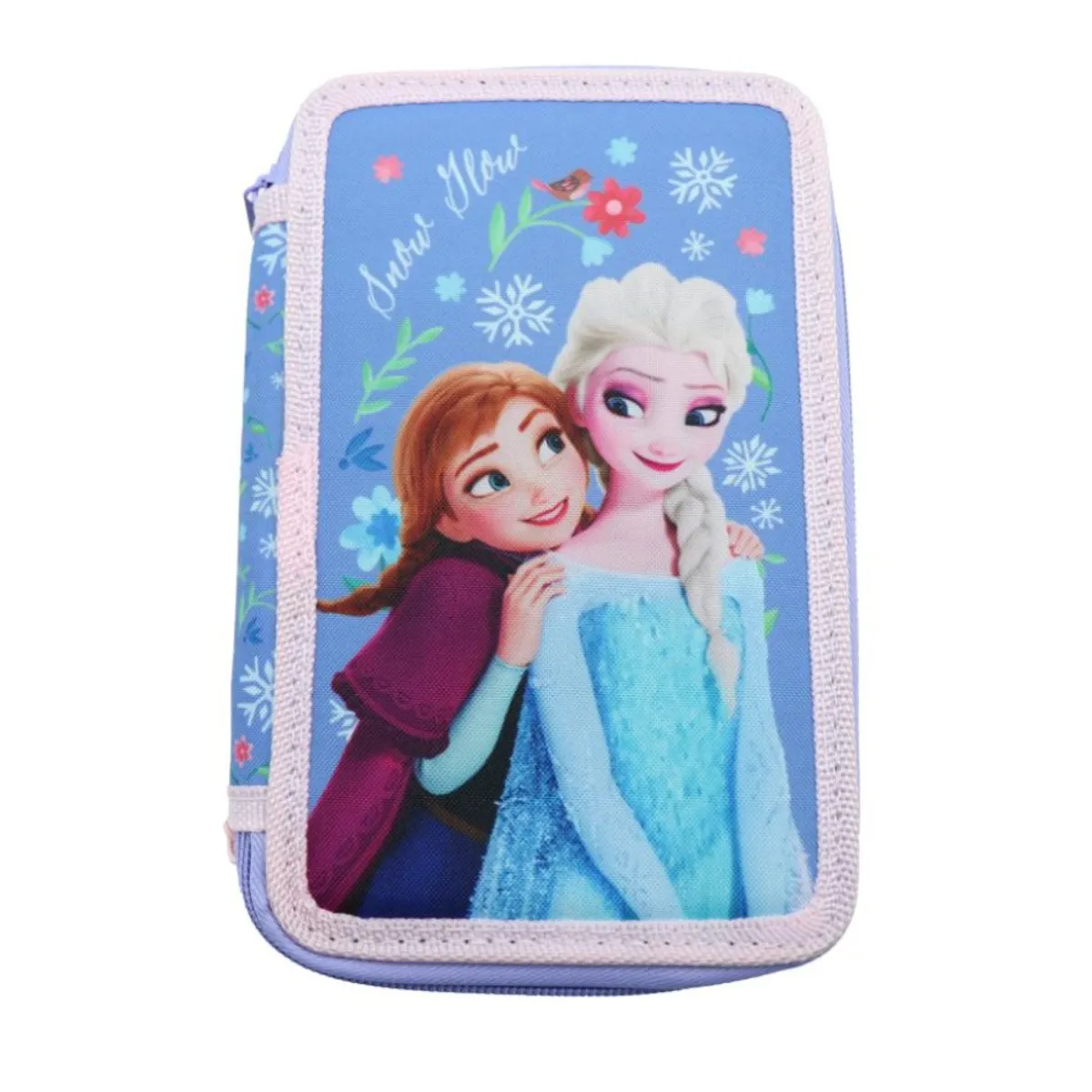 Несесер с пълнеж FILA Frozen, 43 бр. средства Giotto и Lyra, 3 ципа, 20х6х12 см