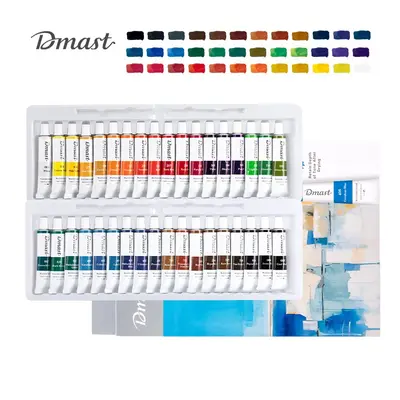 Корица на „Акварелни бои Deli Dmast EC310-36, в тубички 12 мл, 36 цвята"