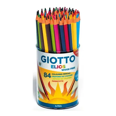 Корица на „Цветни моливи GIOTTO ELIOS, триъгълно тяло, 84 бр."