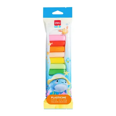 Корица на „Пластилин Deli Genius EH719-12, 200 г, 12 цвята"