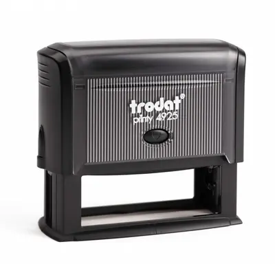 Корица на „Печат Trodat Printy 4925, правоъгълен, 82х25 мм, син тампон"