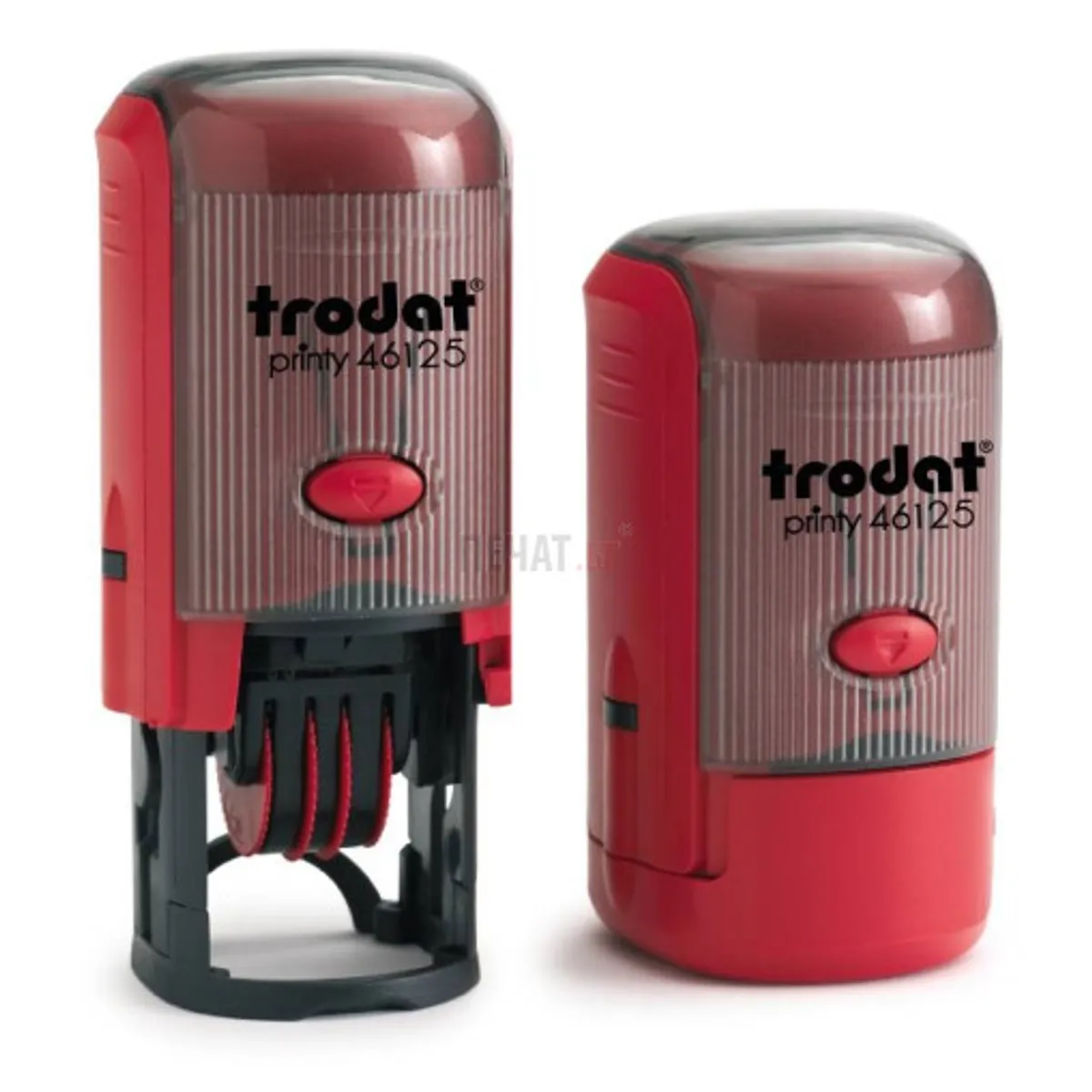 Печат Trodat Printy 4612, кръгъл, D12 мм, с капче, син тампон
