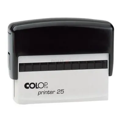 Корица на „Печат Colop Printer 25, правоъгълен, 15х75 мм, син тампон"