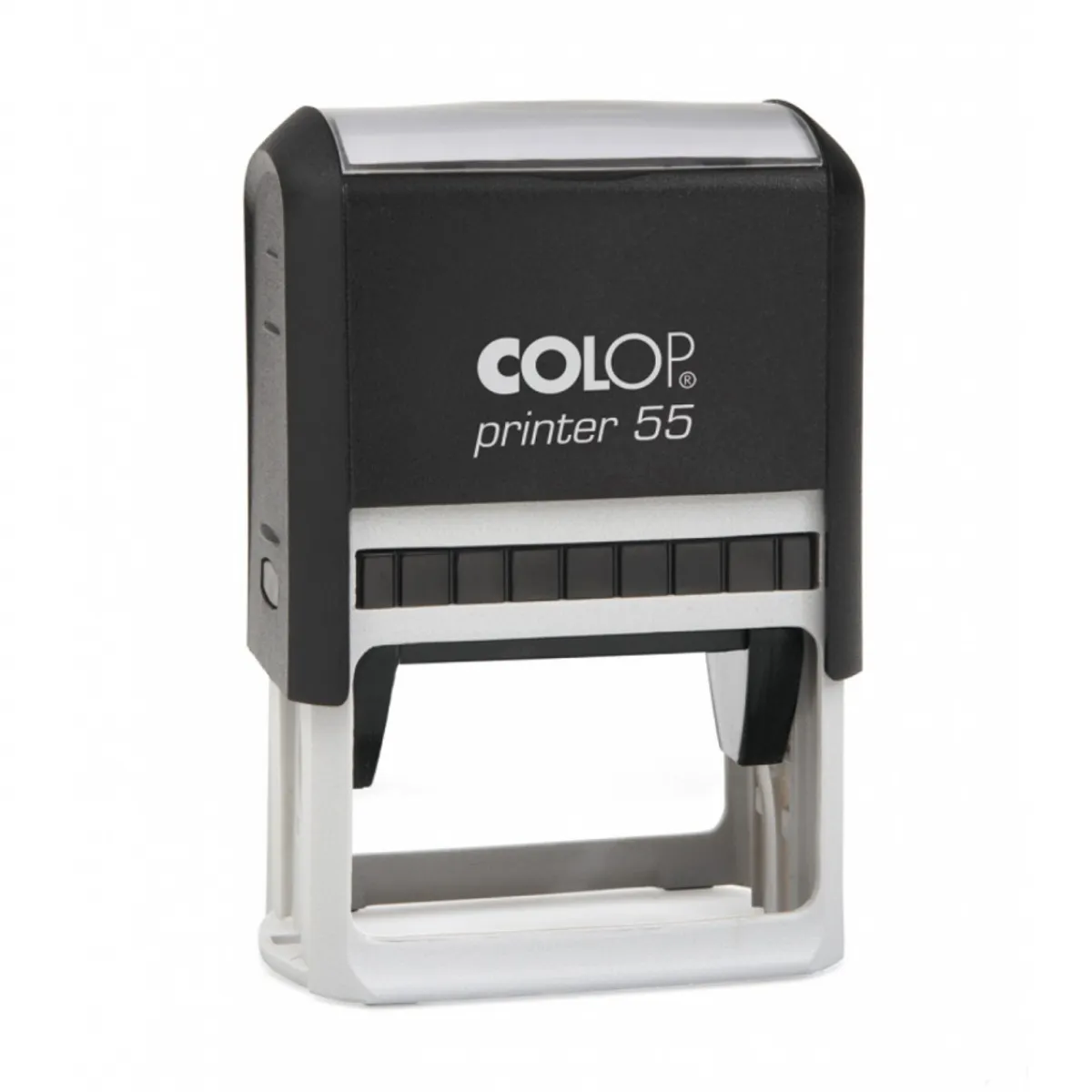 Печат Colop Printer 55, правоъгълен, 40х60 мм, син тампон