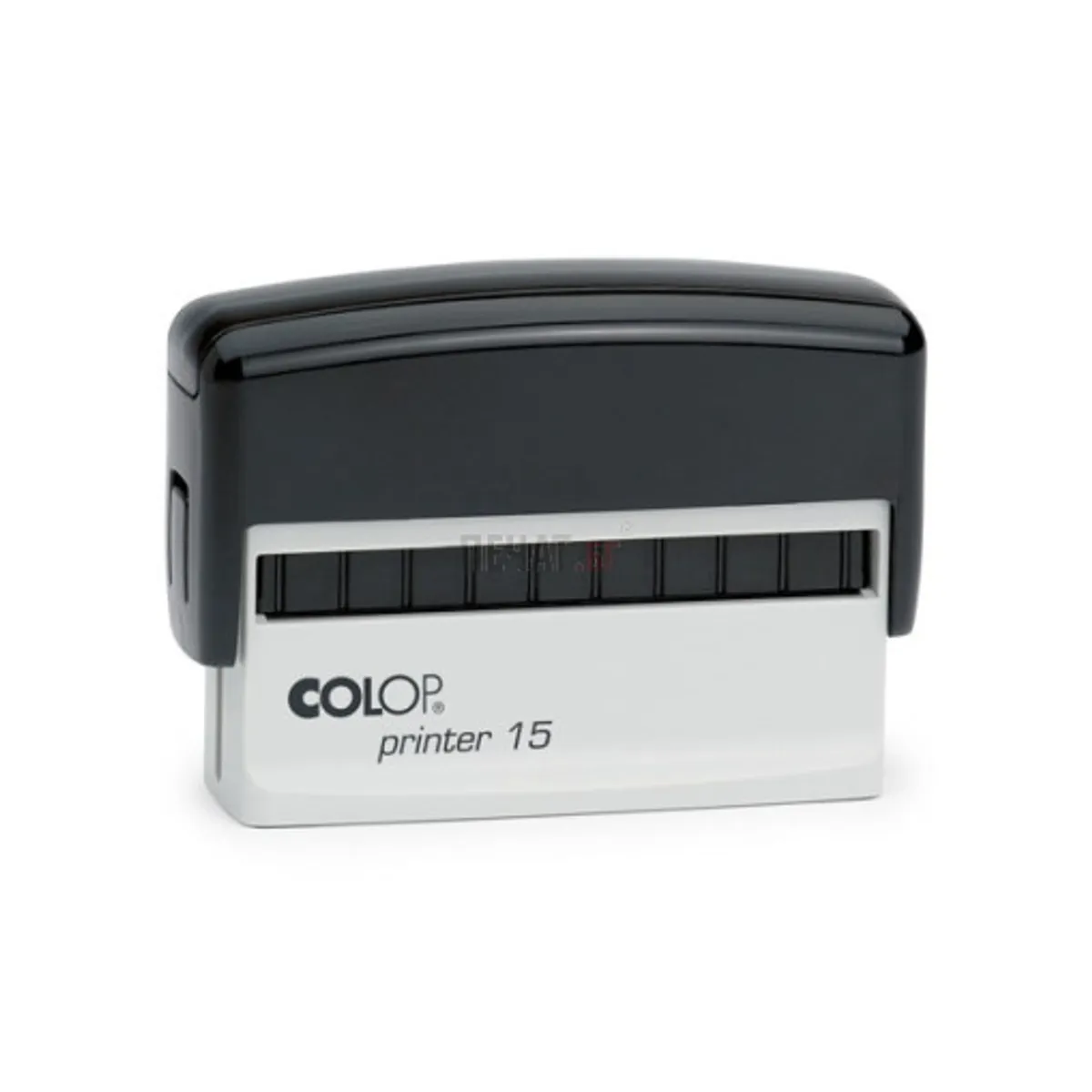 Печат Colop Printer 15, правоъгълен, 10х69 мм, син тампон