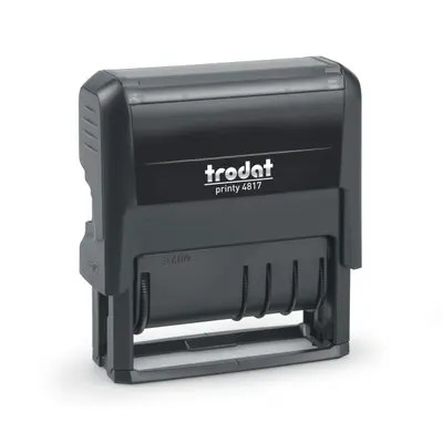 Корица на „Тампон Trodat 6/4817, за датник Printy 4817, правоъгълен, 26х9 мм, син цвят"