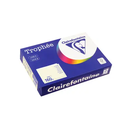 Корица на „Картон коп.цв., А4, 160 г/м2, Cream Trophee"