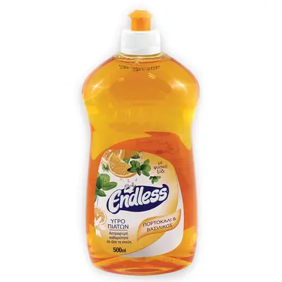 Корица на „Препарат за съдове с портокал и билки 500 мл"