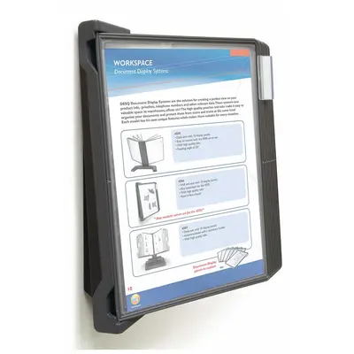 Корица на „Поставка за стена 10 панела А4, сива"