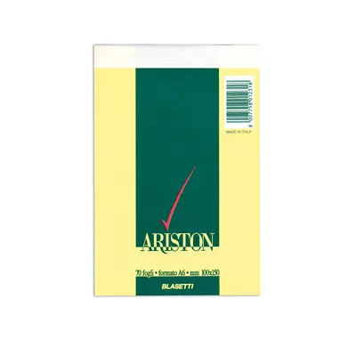 Корица на „Бележник шит Ariston, А6, 70 л., 60 г/м2, каре"
