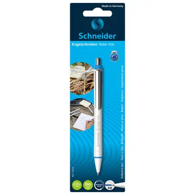 Корица на „Химикалка Schneider Slider Xite XB-синя-блистер"