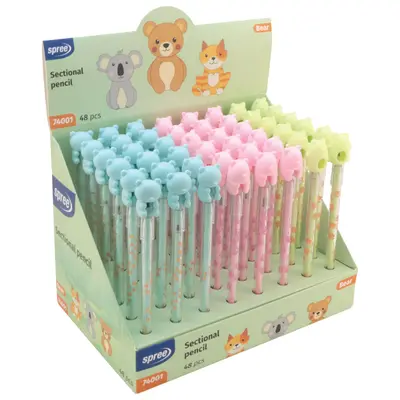 Корица на „Молив секционен Spree Bear"