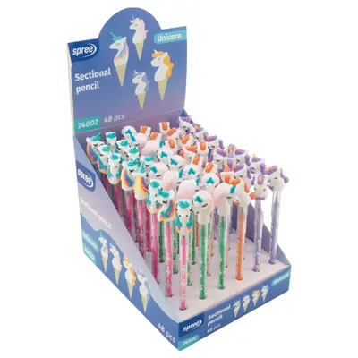 Корица на „Молив секционен Spree Unicorn"