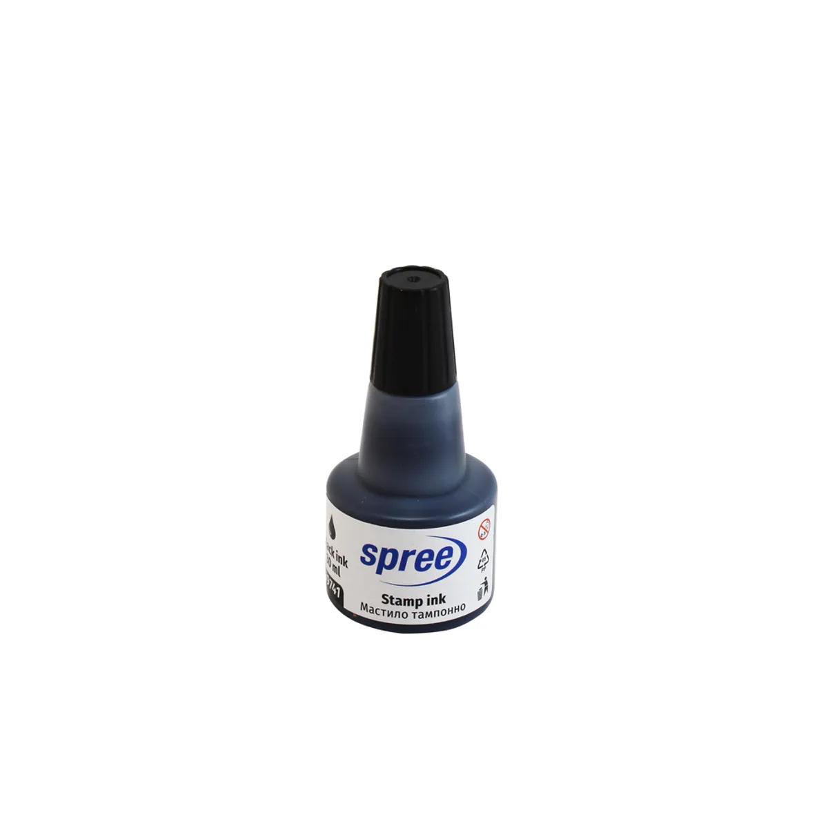 Тампонно мастило Spree- 30 ml - черно