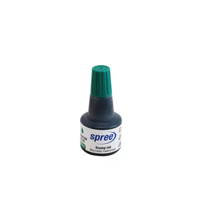 Корица на „Тампонно мастило Spree- 30 ml - зелено"