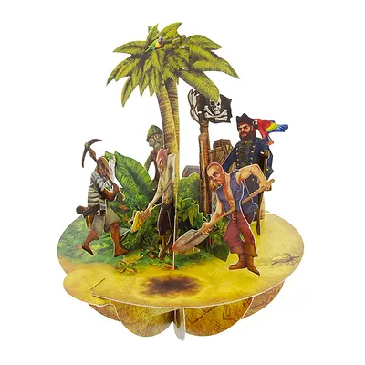 Корица на „Картичка Treasure Island, Pirouettes"