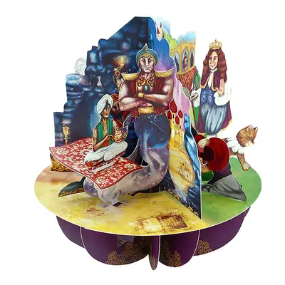 Корица на „Картичка Aladdin, Puss In Boots, And Pinocchio, Pirouettes"