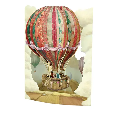 Корица на „Картичка Hot Air Baloon, Swing Cards"