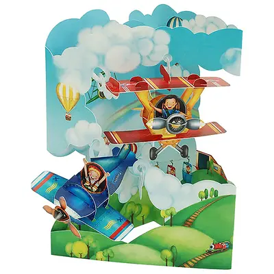 Корица на „Картичка Planes, Swing Cards"