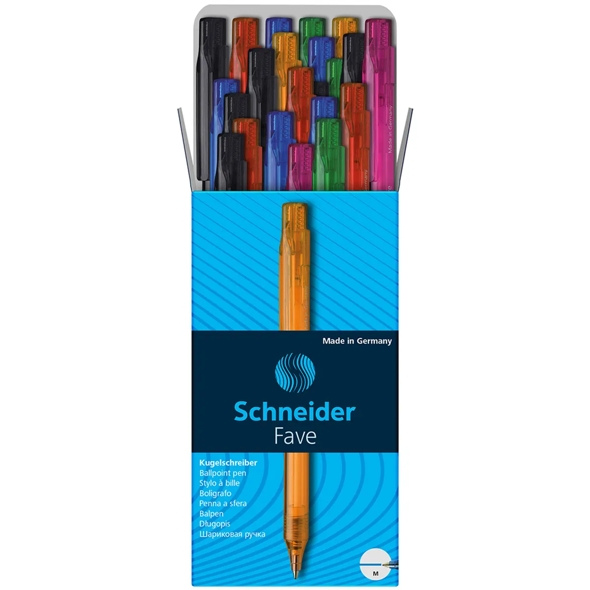 Химикалка Schneider Fave М, mix тяло