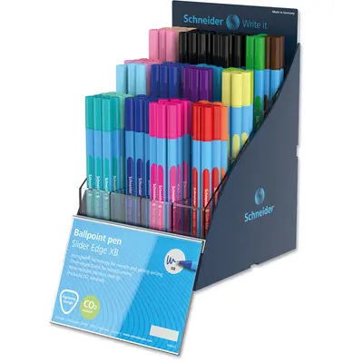 Корица на „Химикалка Slider Edge Colours/Pastel XB, 19 цв., SIS дисплей"