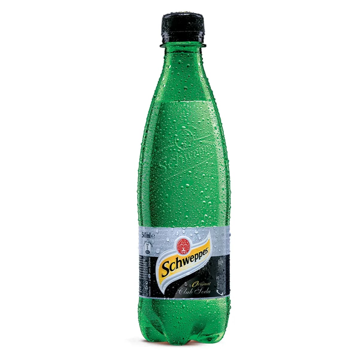Напитка Schweppes сода 0.5 л, PET бутилка