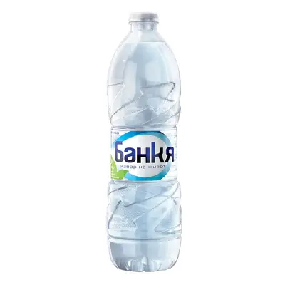 Корица на „Напитка Банкя минерална вода 0.5 л, PET бутилка“