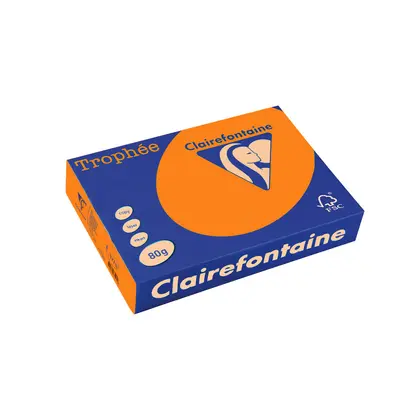 Корица на „Хартия коп.цв., А4, 80 г/м2, Fluo Orange Trophee"