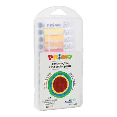 Корица на „Темперни бои Primo 12 цв.х 7.5 ml в кутия"
