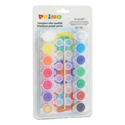 Корица на „Темперни бои Primo 14 цв. х 4.5ml +четка-блистер"
