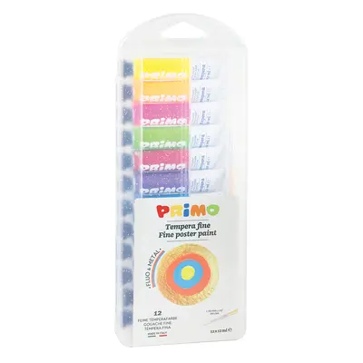 Корица на „Темпера 12 цв.(4 Fluo+8 metal)х12 мл, в алумин.тубички, PPL кутия"
