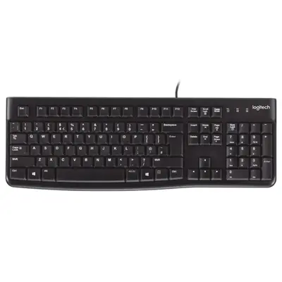 Корица на „Клавиатура Logitech, с кабел, USB, K120"